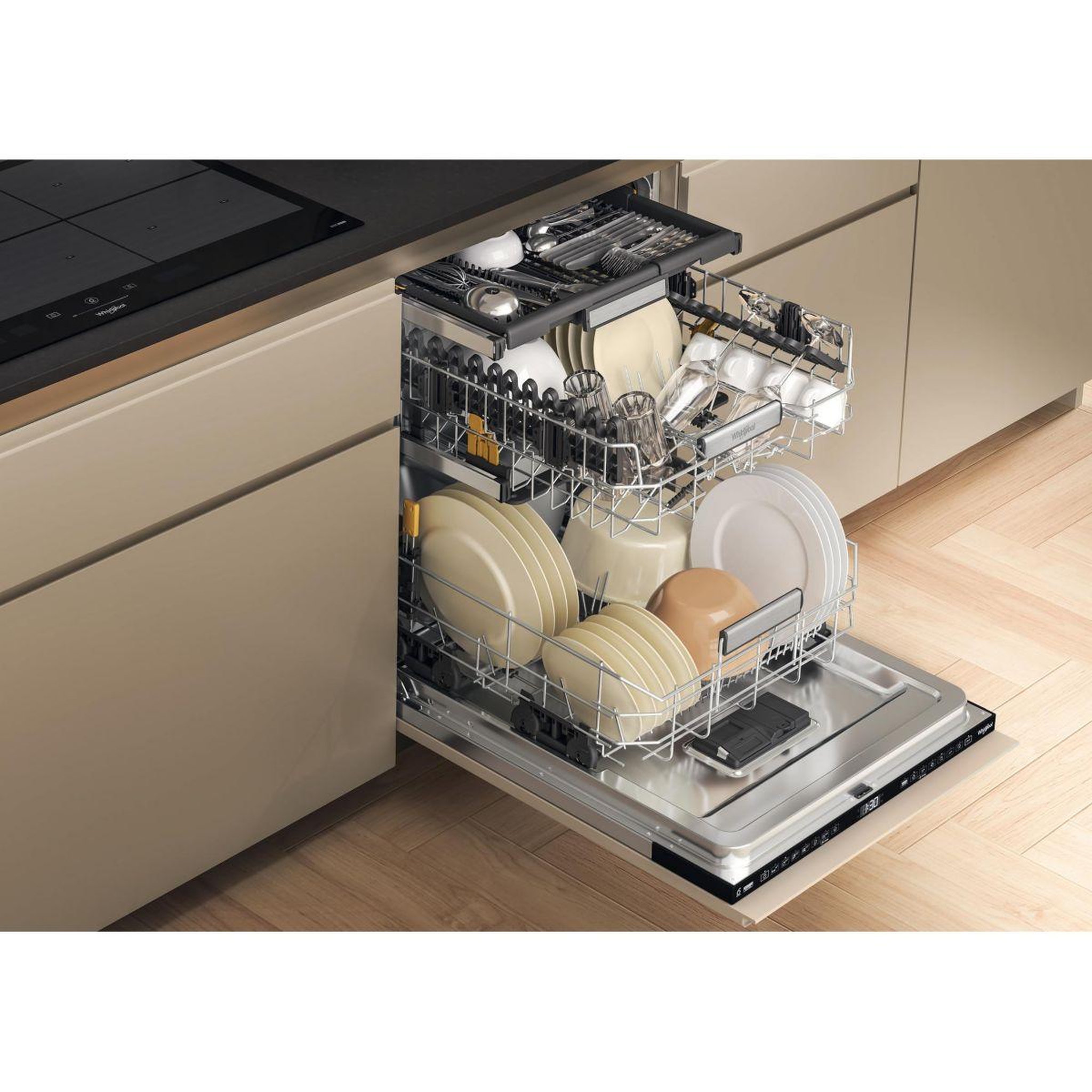 Voir la diapositive 5 : Whirlpool Lave vaisselle encastrable wh7ia15am3tus0