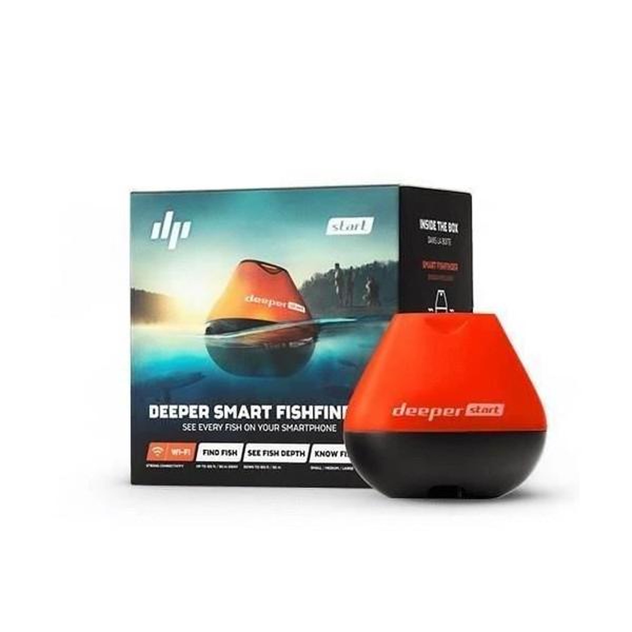 Voir la diapositive 2 : DEEPER DEEPER Start Sondeur Portable Connecté