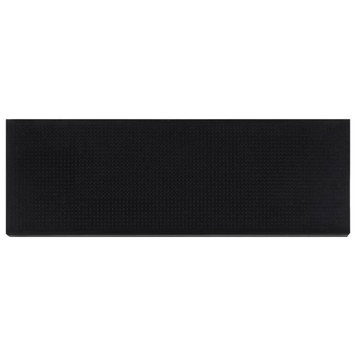 VIDAXL Marches d'escalier 5 pcs 25x75 cm caoutchouc