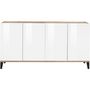 Voir la diapositive 1 : Buffet moderne 4 portes L160cm BARI