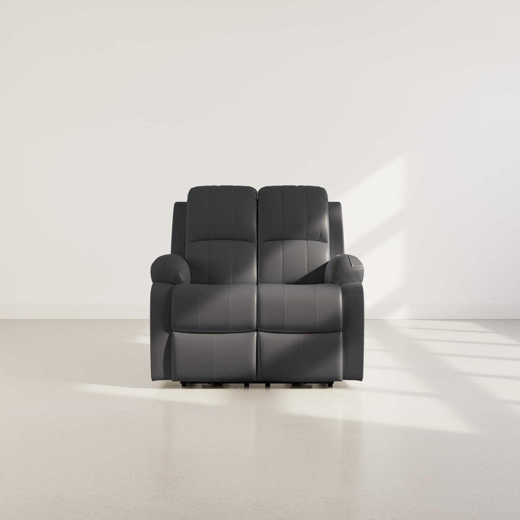 Voir la diapositive 2 : BEST MOBILIER Armand - canapé 2 places relax électrique en simili