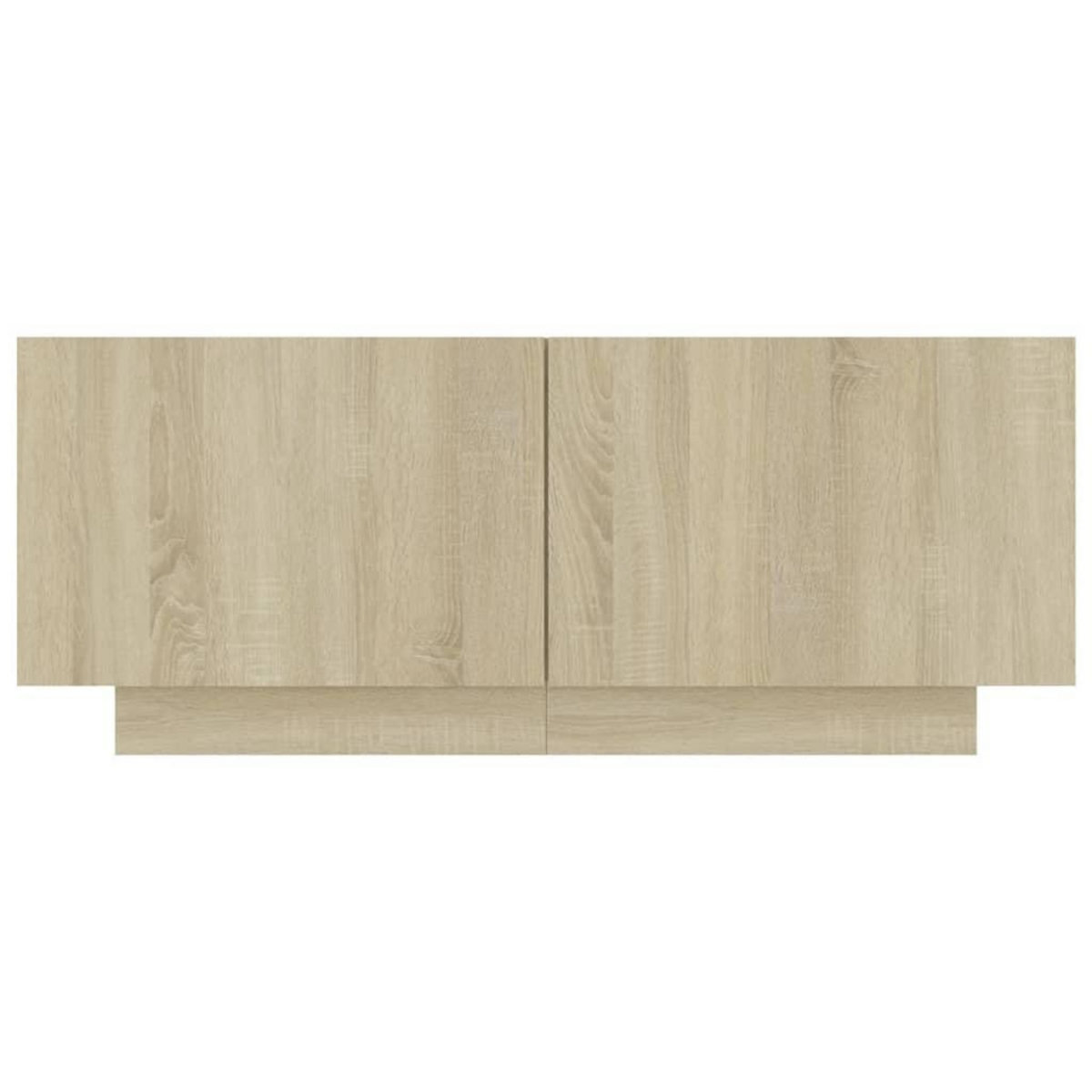 VIDAXL Table de chevet chene sonoma 100x35x40 cm bois d'ingenierie