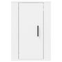 Voir la diapositive 5 : VIDAXL Meuble TV mural Blanc 40x34,5x60 cm