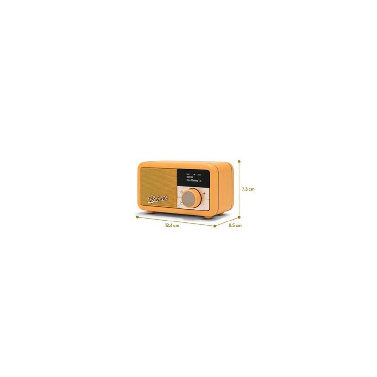 ROBERTS Radio Roberts Petite 2 jaune