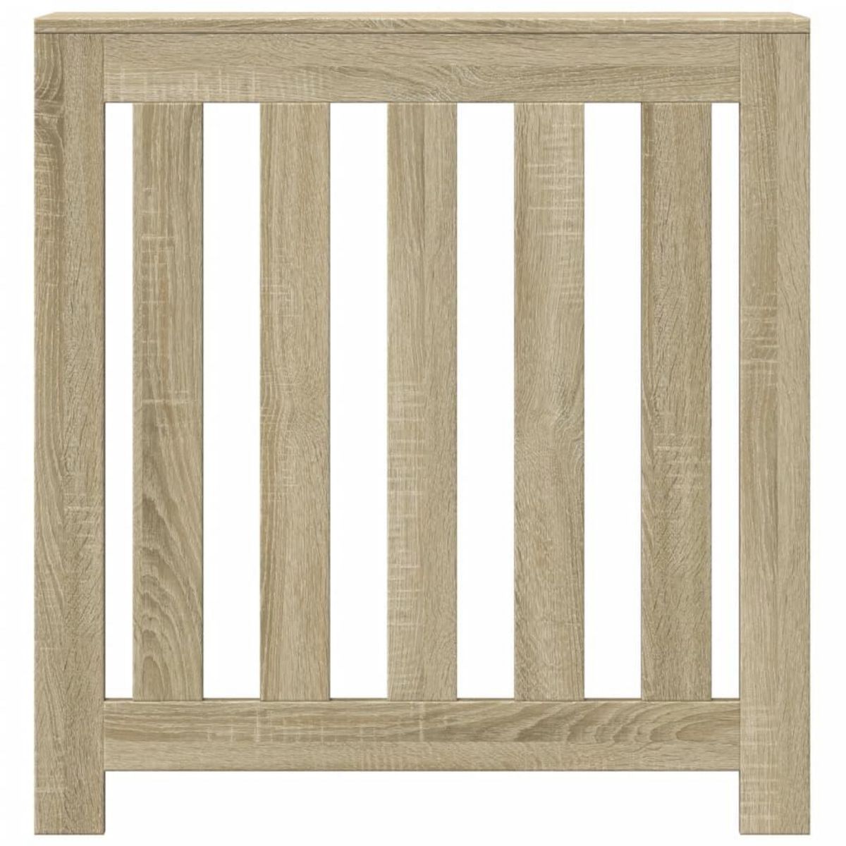 VIDAXL Cache-radiateur chene sonoma 78x20x82 cm bois d'ingenierie