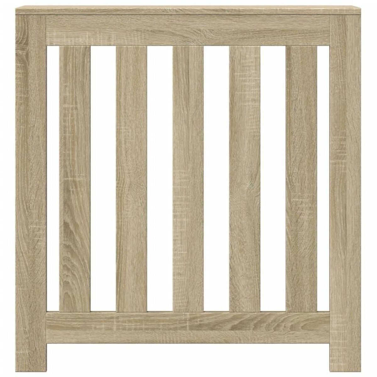 VIDAXL Cache-radiateur chene sonoma 78x20x82 cm bois d'ingenierie