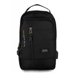 Degré Sac bandoulière. Coloris disponibles : Noir