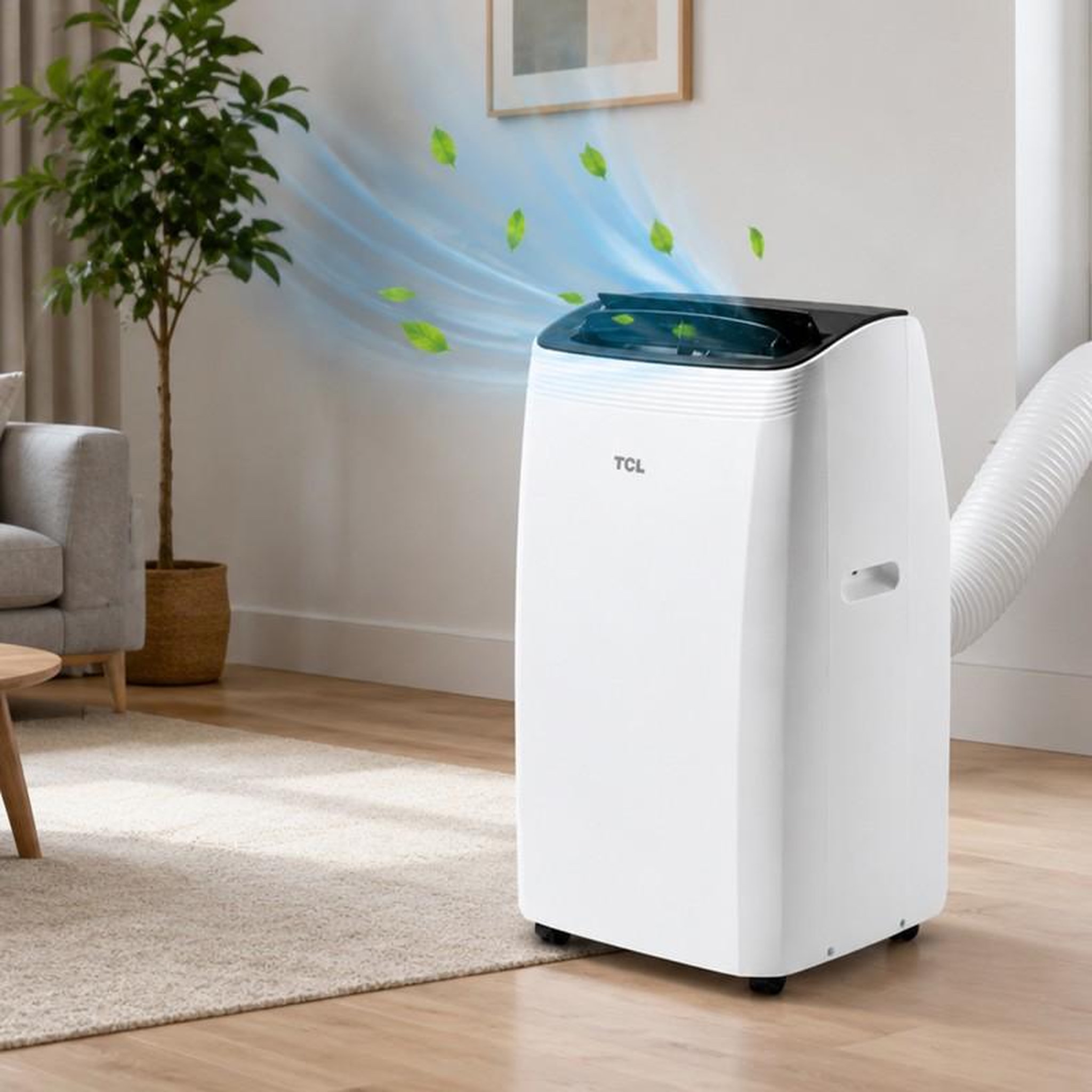 Voir la diapositive 2 : TCL Tcl - climatiseur mobile 4 en 1 réversible 12000 btu - série performance
