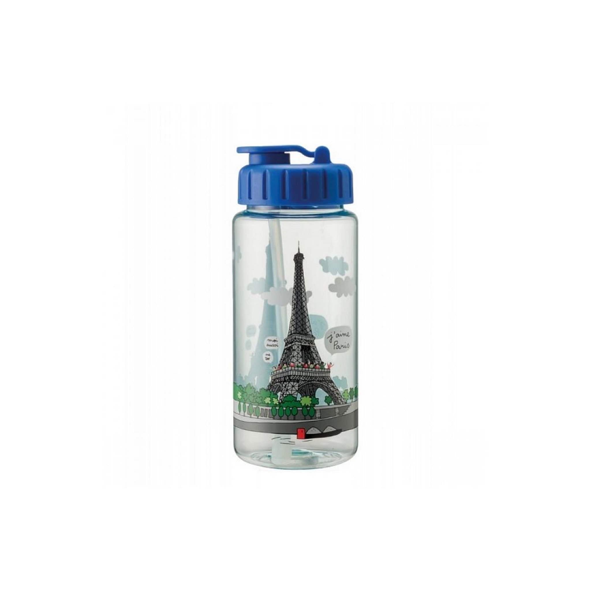 Voir la diapositive 1 : Petit Jour Gourde Tour Eiffel en Tritan