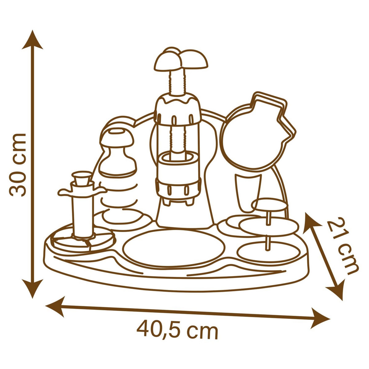 SMOBY CHEF EASY BISCUITS FACTORY