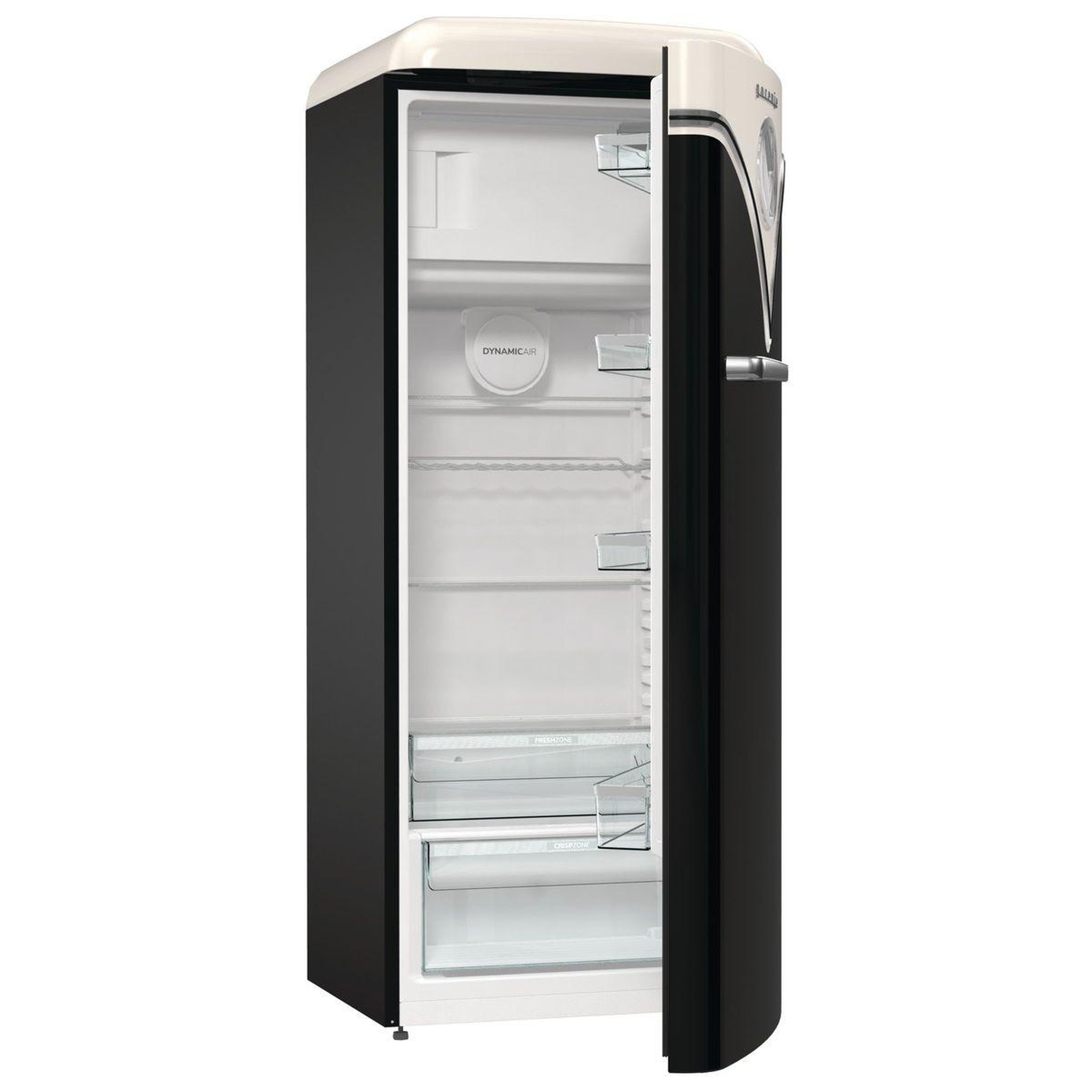 Voir la diapositive 2 : GORENJE Réfrigérateur 1 porte OBRB615DBK