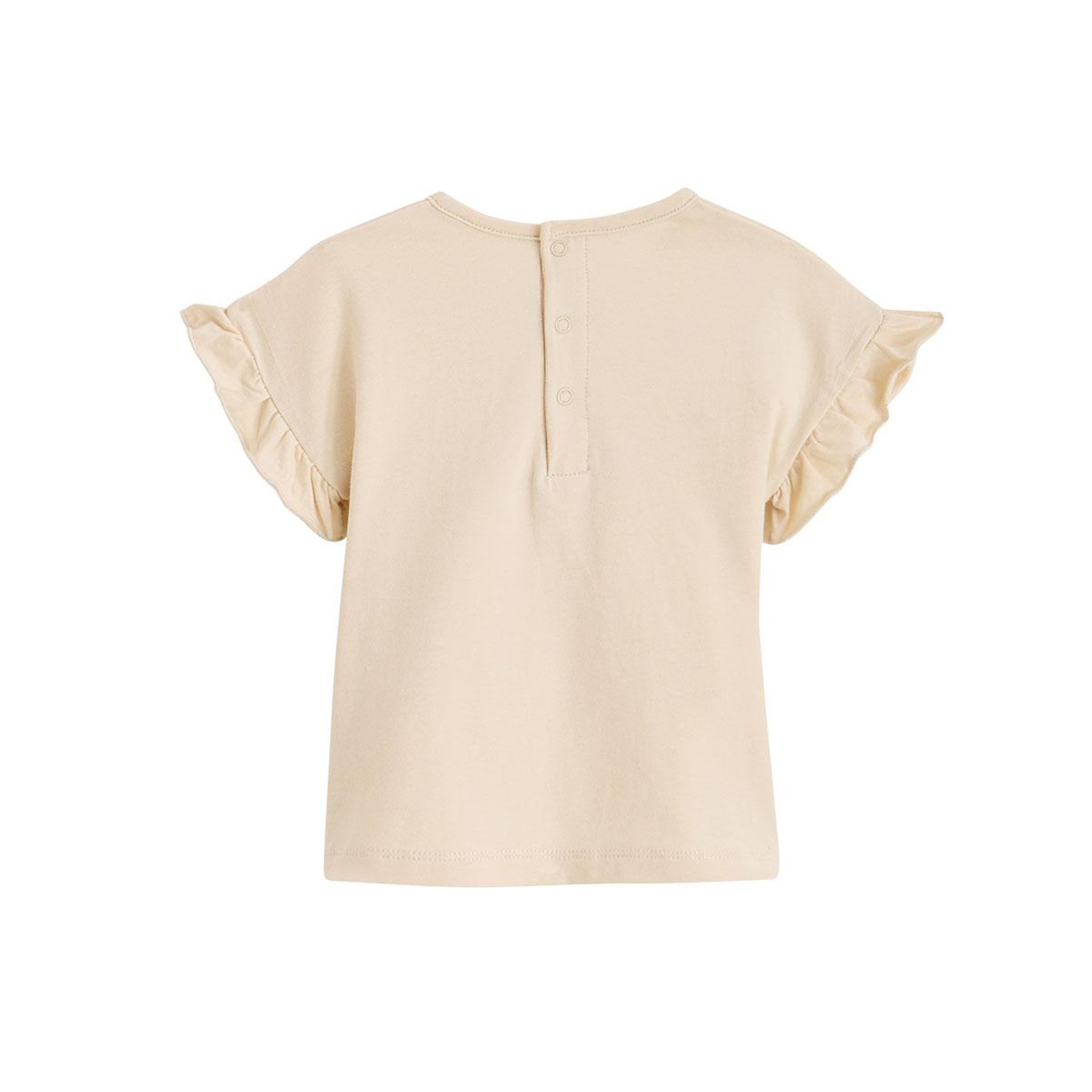 Voir la diapositive 2 : Petit Béguin T-shirt enfant manches courtes Poésie d'été