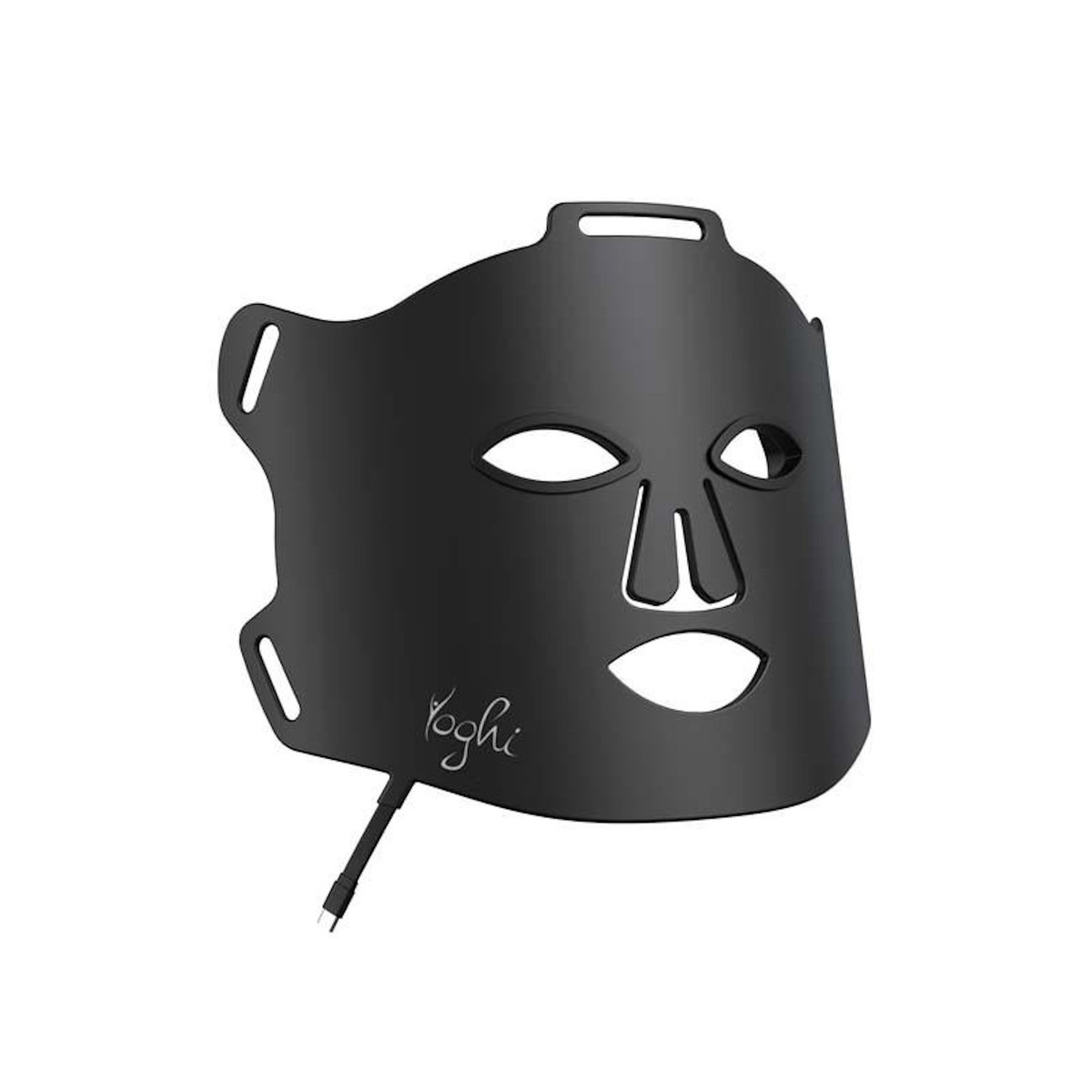 YOGHI Yoghi - Lune De Soie Black - Masque Facial Led - 4 Longueurs D'onde - Télécommande