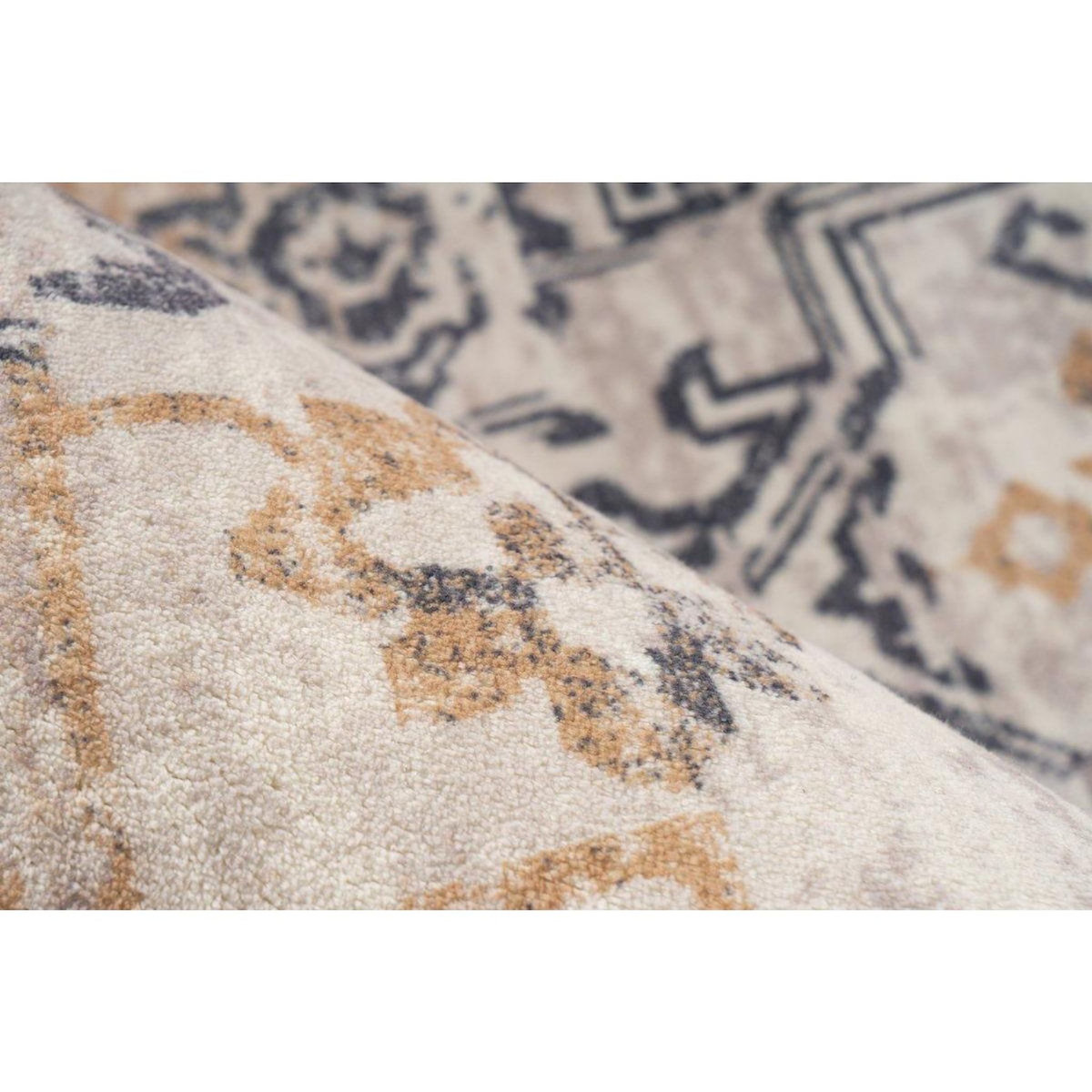 Paris Prix Tapis Vintage Tissé à la Main  Piedmont  Crème