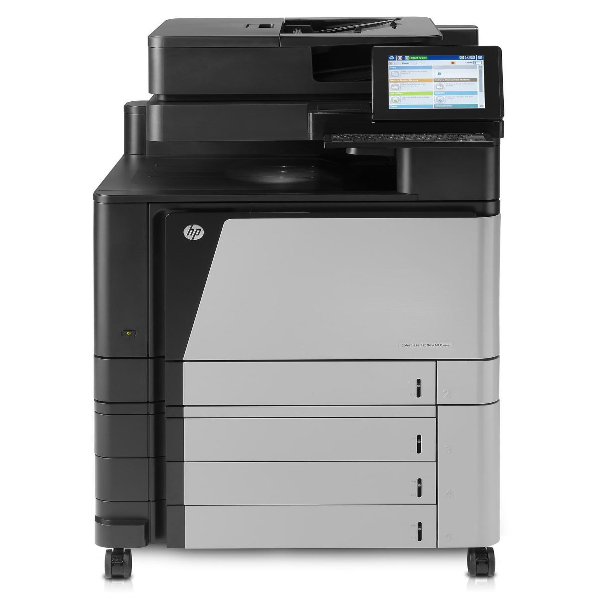 HP Imprimante multifonction hp a2w75a laserjet enterprise m880z a3 1200 x 1200 ppp 46 ppm noir et blanc
