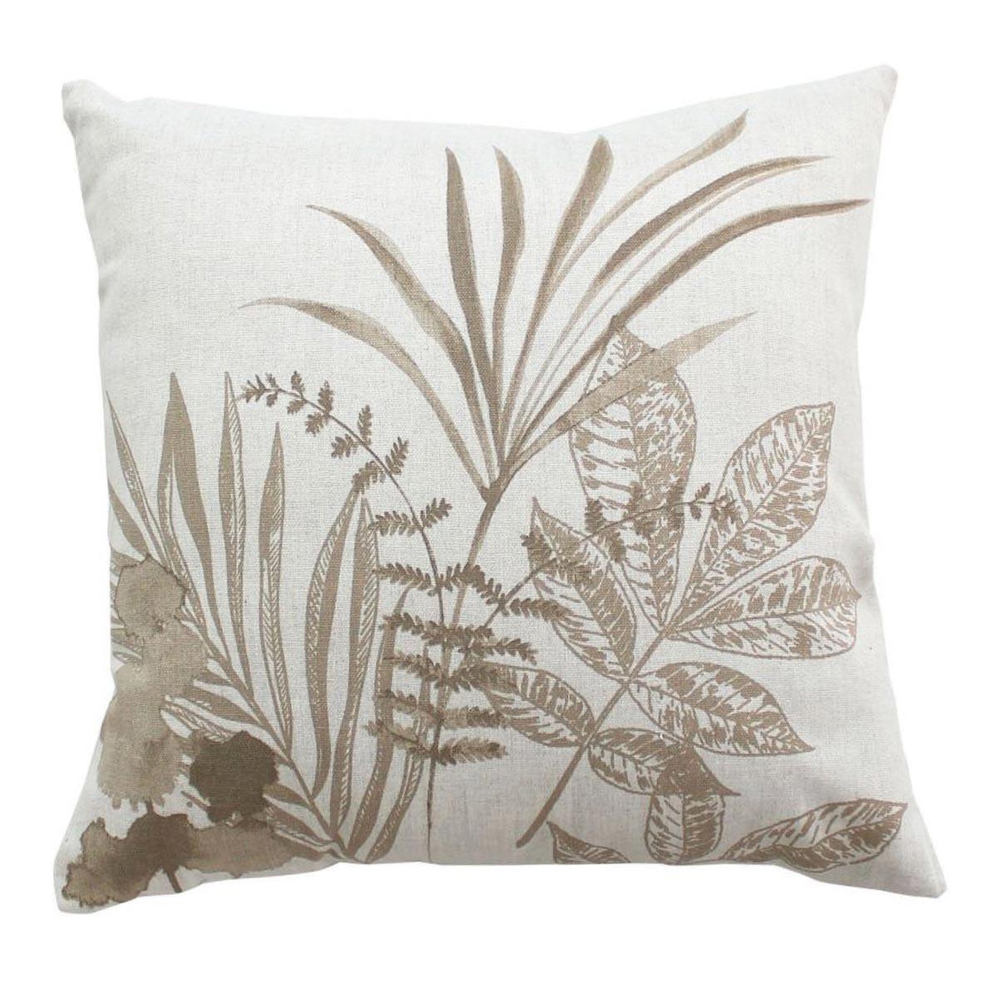ENJOY HOME Coussin déco à motifs  natura  40x40cm écru