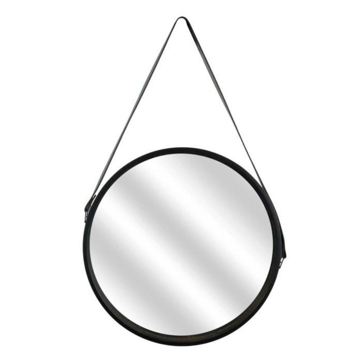 Paris Prix Miroir Mural Anse  Barbier  40cm Noir