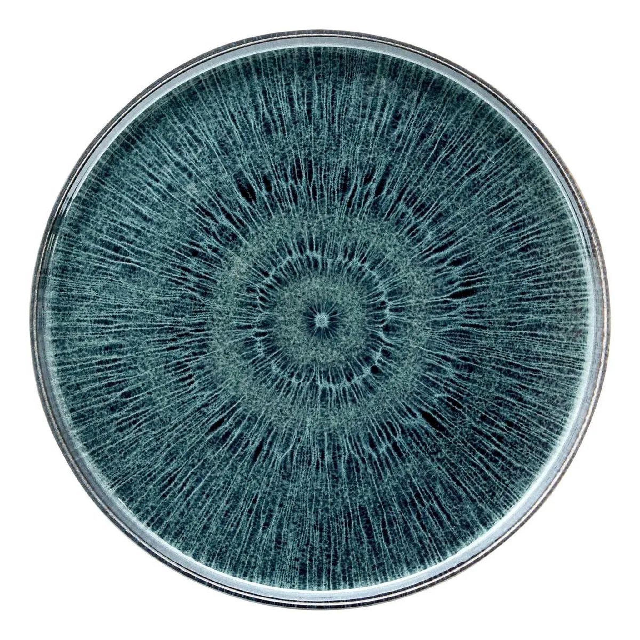 SECRET DE GOURMET Lot de 6 assiettes plates  eva  27cm bleu