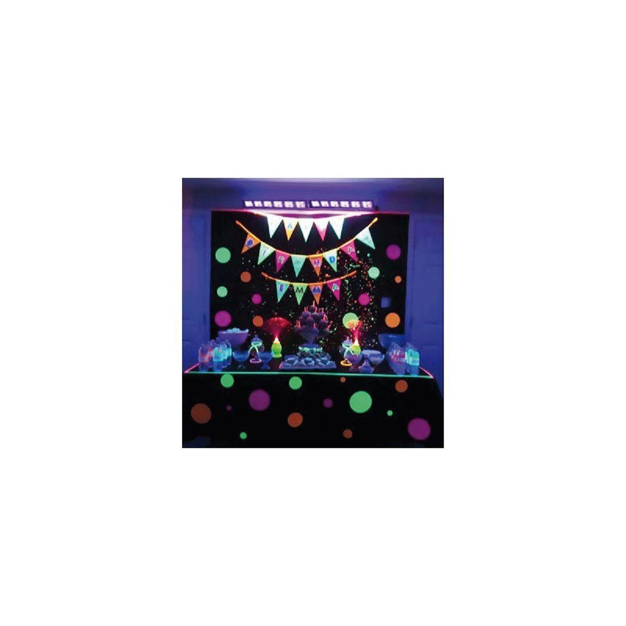 Voir la diapositive 3 : IBIZA Jeu de lumières LED-UVBAR6