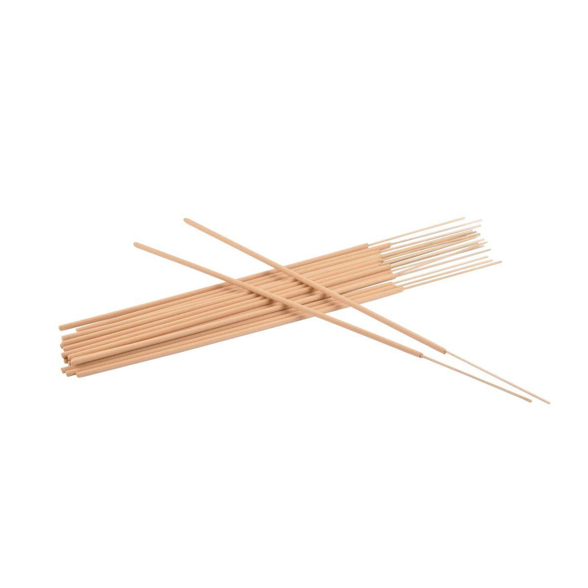 HOMEA Lot de 20 bâtons d'encens  essentiel  25cm vanille