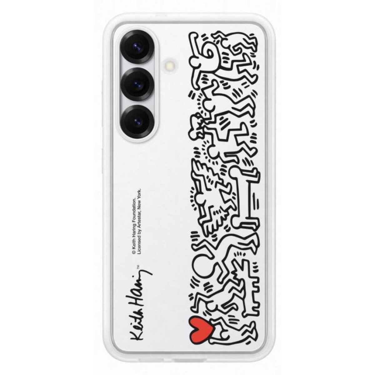 Samsung Coque flipsuit personnalisable pour Samsung Galaxy S25 Blanc