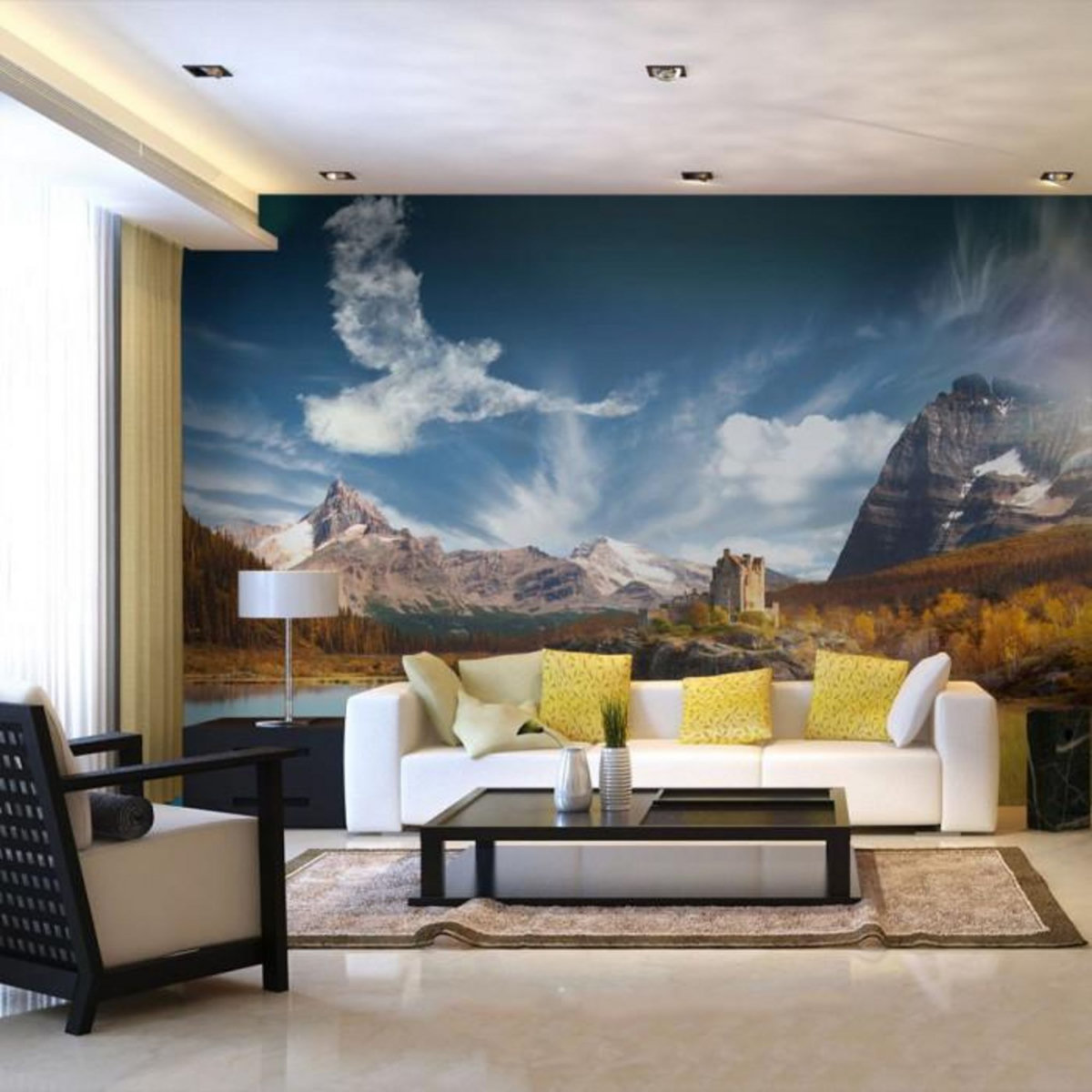 Paris Prix Papier Peint  Bird Cloud II  450x270cm