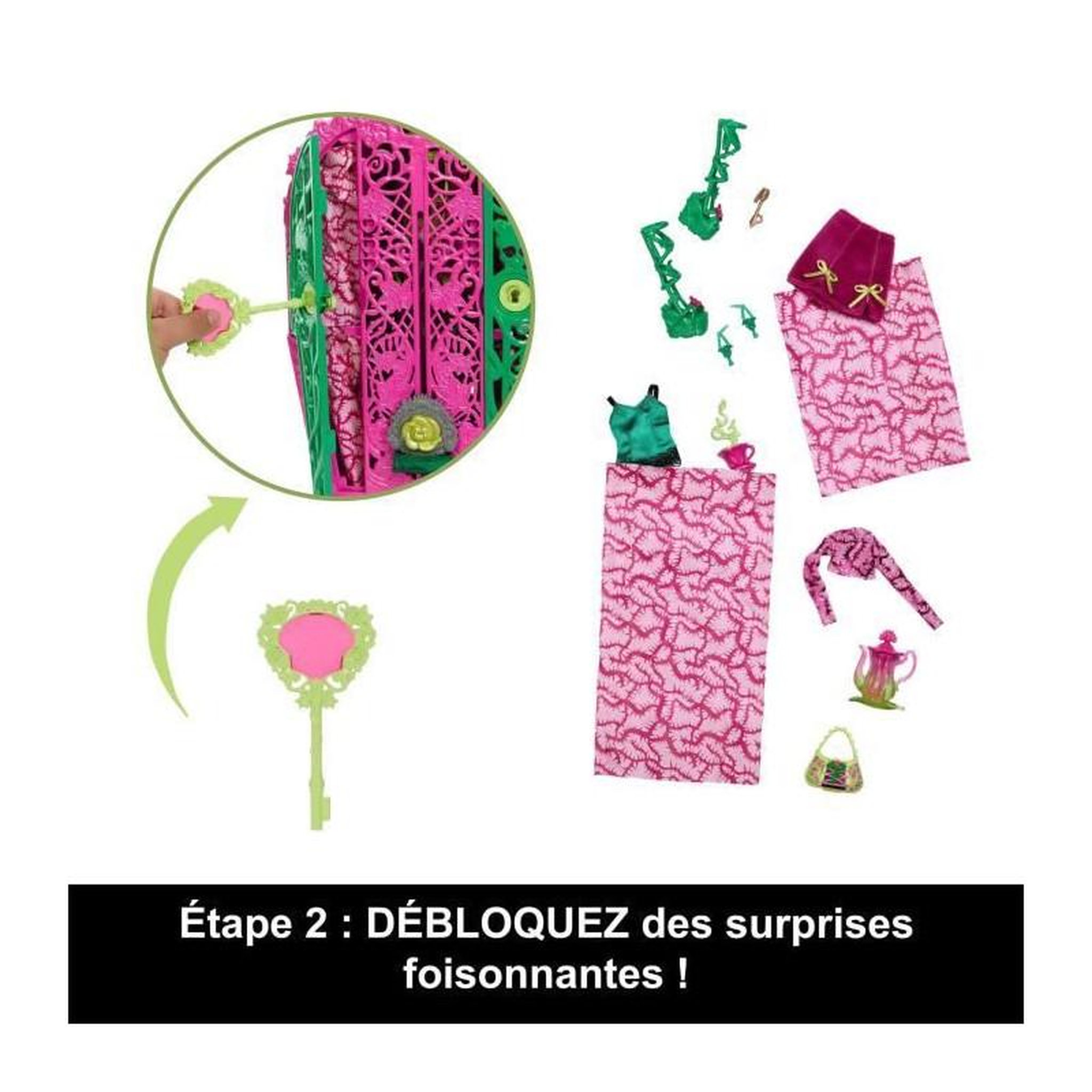 Voir la diapositive 5 : Monster Poupée Mattel Coffret Monstrueux Secrets de Monster High