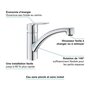 Voir la diapositive 6 : Grohe GROHE Mitigeur monocommande Evier Start Chrome 31138002
