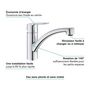 Voir la diapositive 6 : Grohe GROHE Mitigeur monocommande Evier Start Chrome 31138002