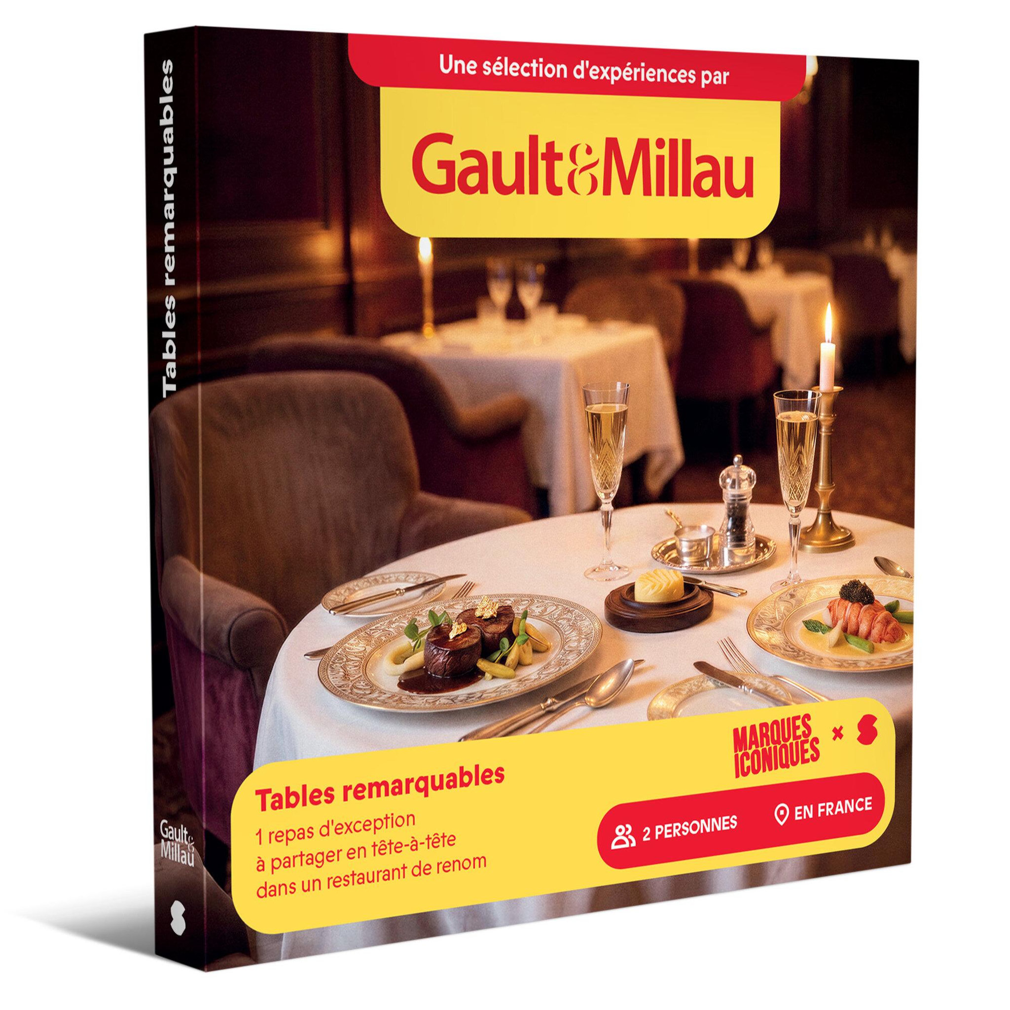 Smartbox Tables remarquables - Gault & Millau - Coffret Cadeau Gastronomie