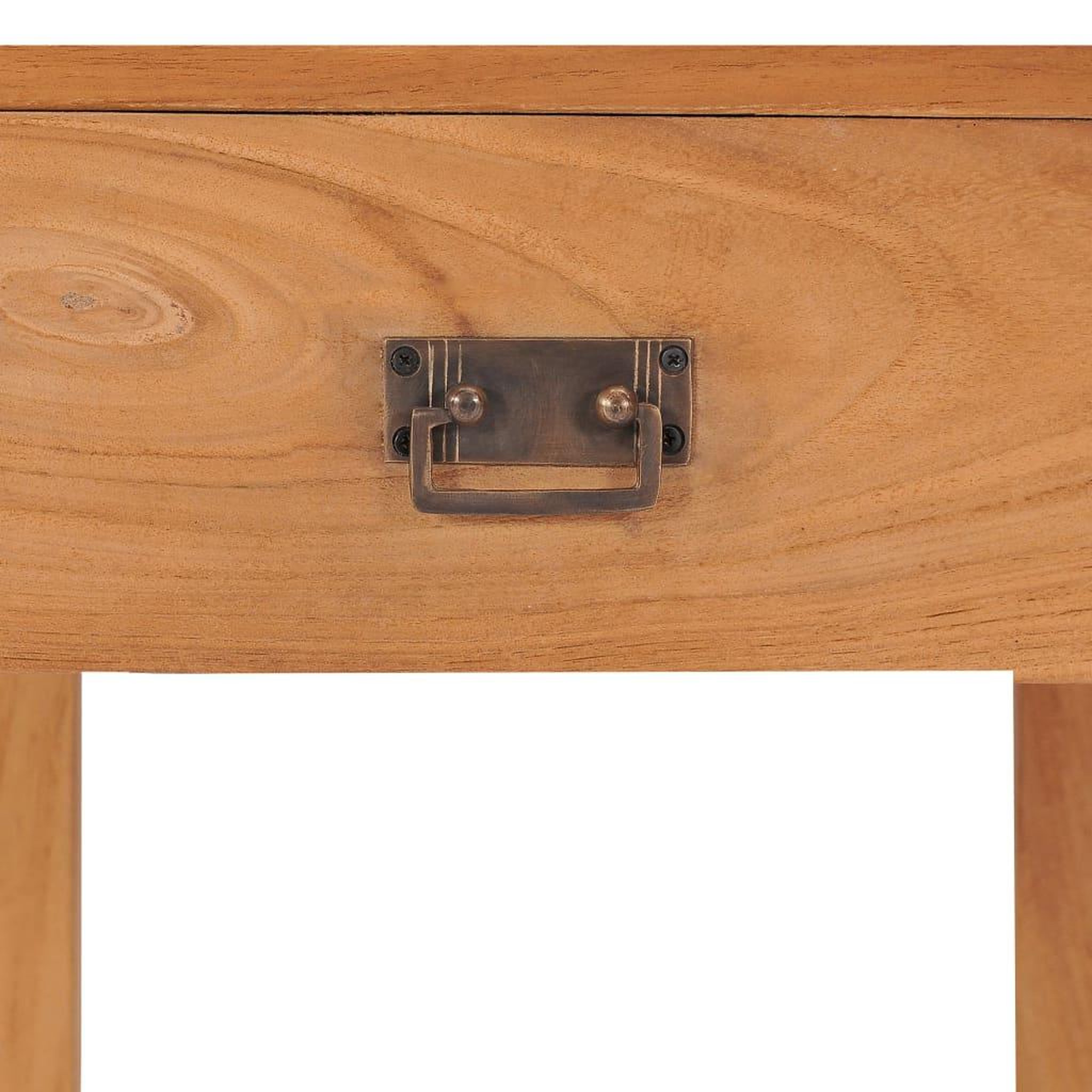 Voir la diapositive 5 : VIDAXL Table de chevet 35x35x50 cm bois de teck massif