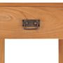 Voir la diapositive 5 : VIDAXL Table de chevet 35x35x50 cm bois de teck massif