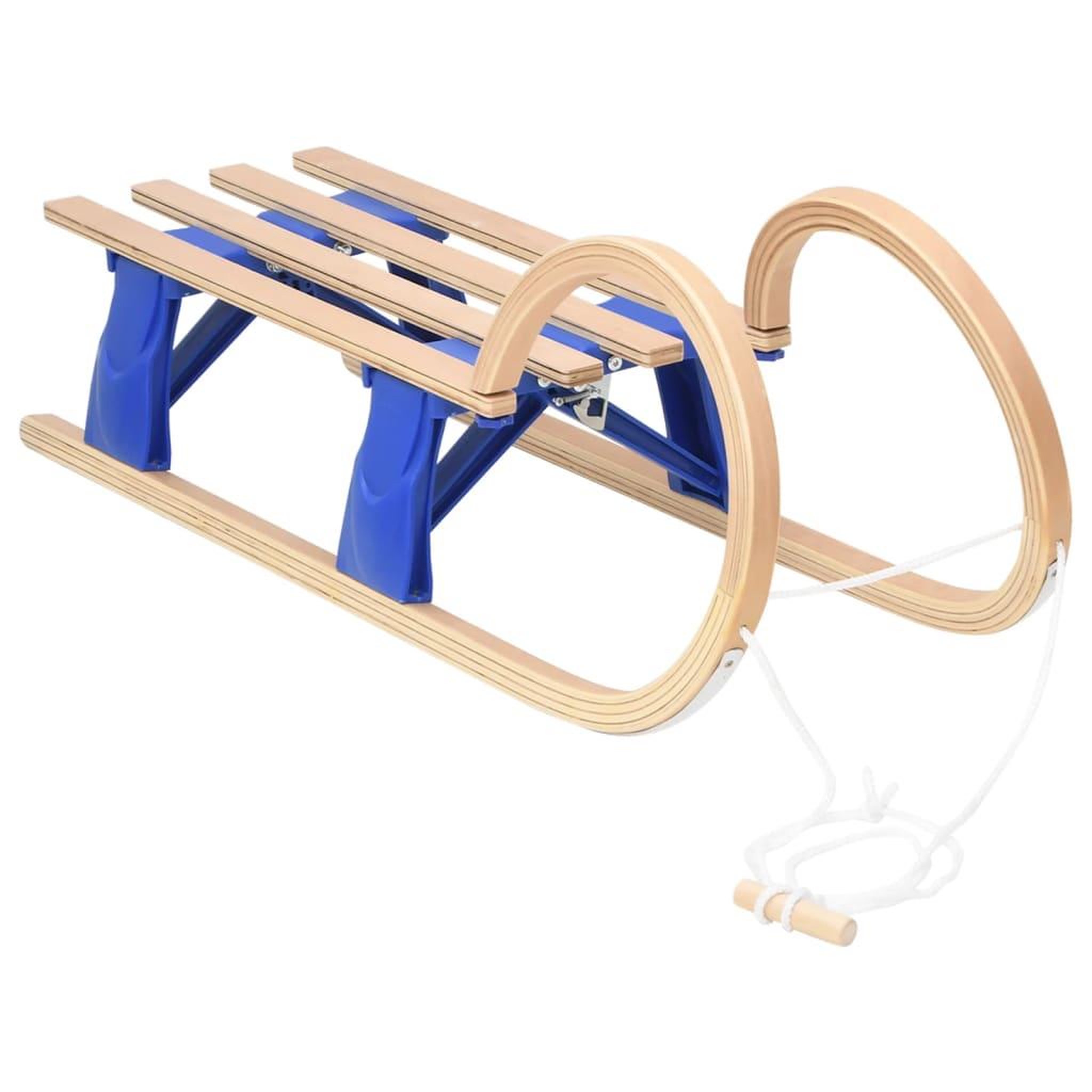 Voir la diapositive 1 : VIDAXL Traîneau pliable 110 cm Contreplaque