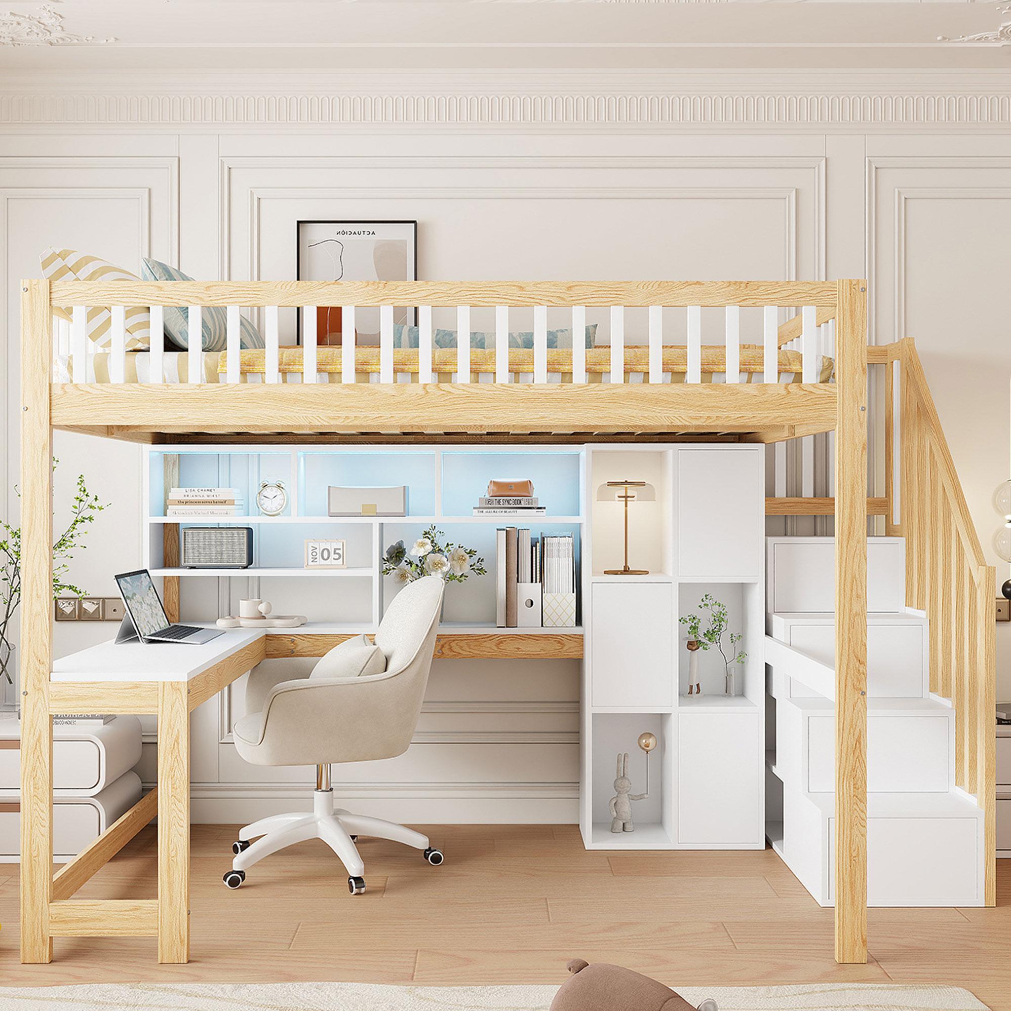 Voir la diapositive 2 : MERAX Lit mezzanine