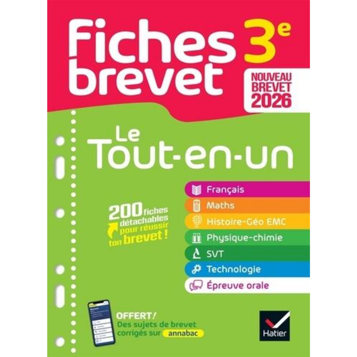 LE TOUT-EN-UN BREVET 3E. EDITION 2026, Demeillers Bernard