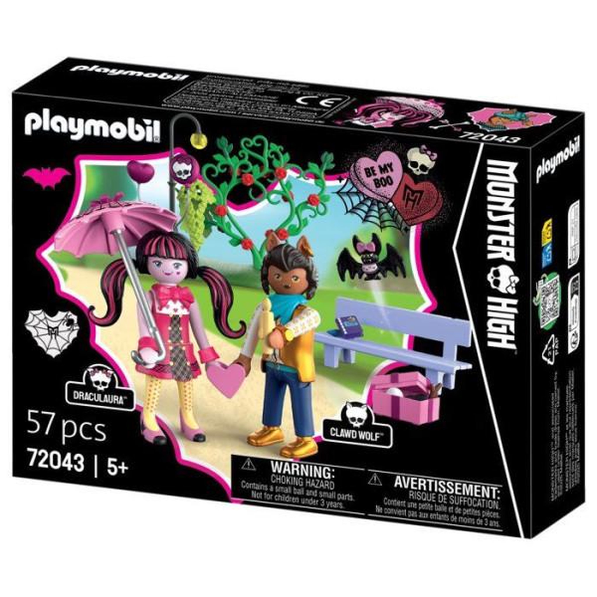 Voir la diapositive 5 : PLAYMOBIL Playmobil 72043 Monster High : Rendez-vous de la Saint-Valentin