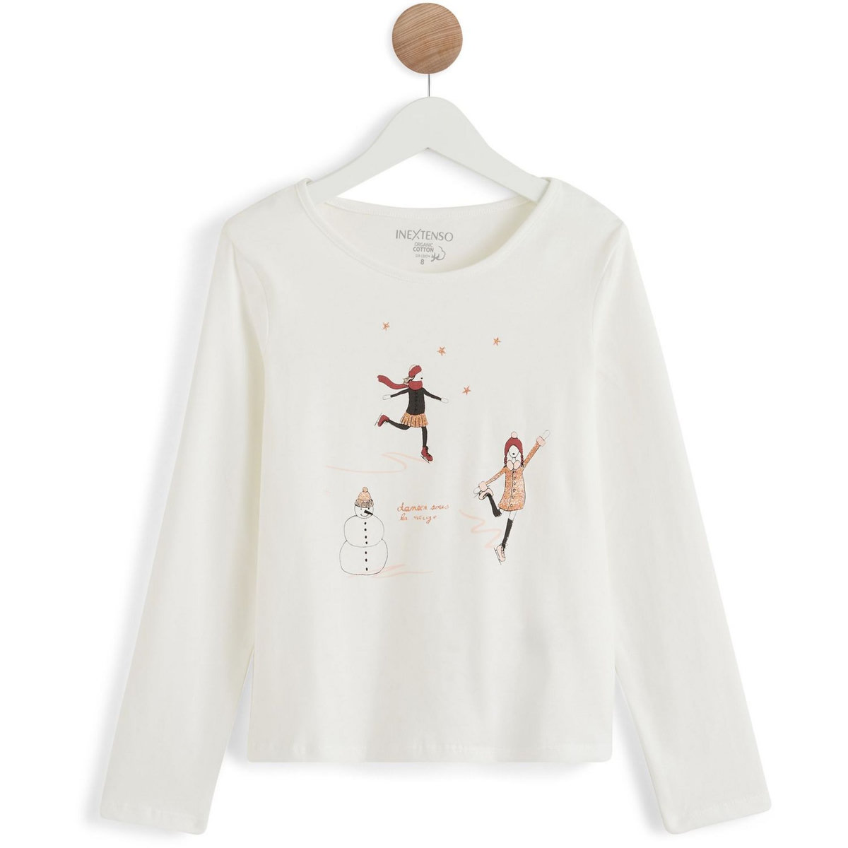 IN EXTENSO T-shirt manches longues fille