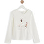 Voir la diapositive 1 : IN EXTENSO T-shirt manches longues fille