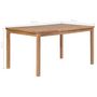 Voir la diapositive 6 : VIDAXL Table de jardin 150x90x77 cm Bois de teck solide