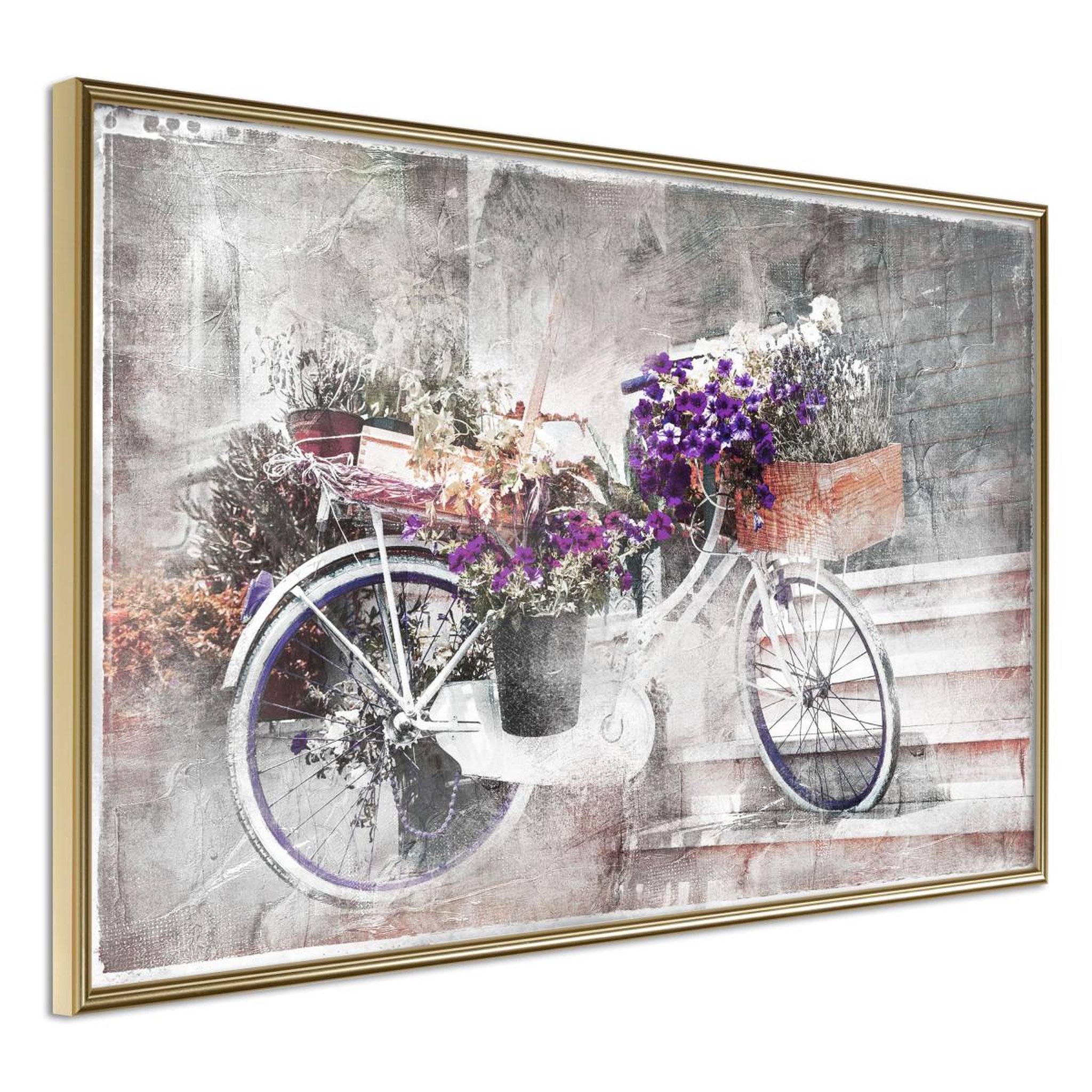 Paris Prix Affiche murale encadrée  flower delivery