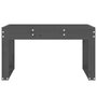 Voir la diapositive 3 : VIDAXL Banc de jardin gris 80x38x45 cm bois massif de pin
