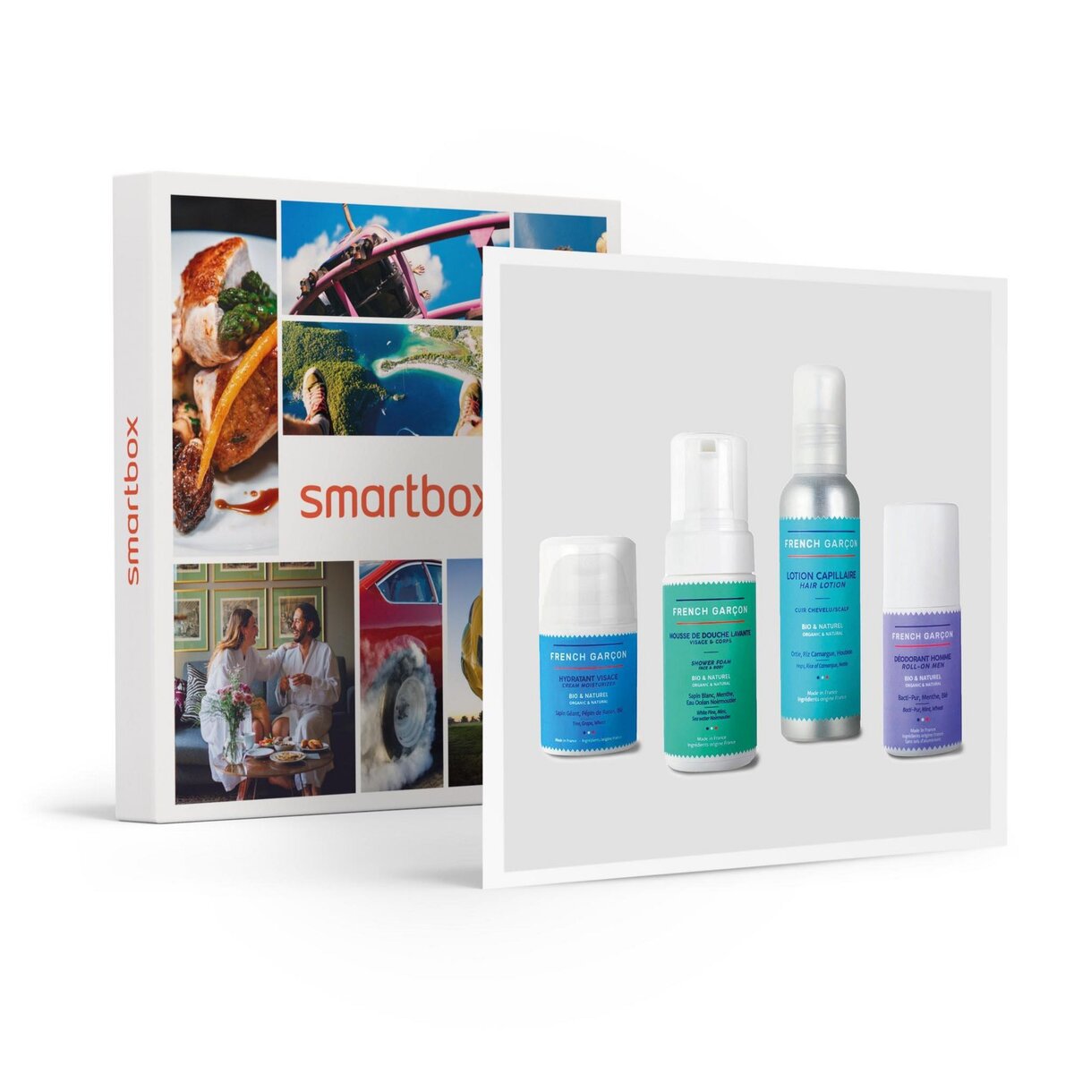 Smartbox Coffret beauté visage et corps pour homme - Coffret Cadeau Sport & Aventure