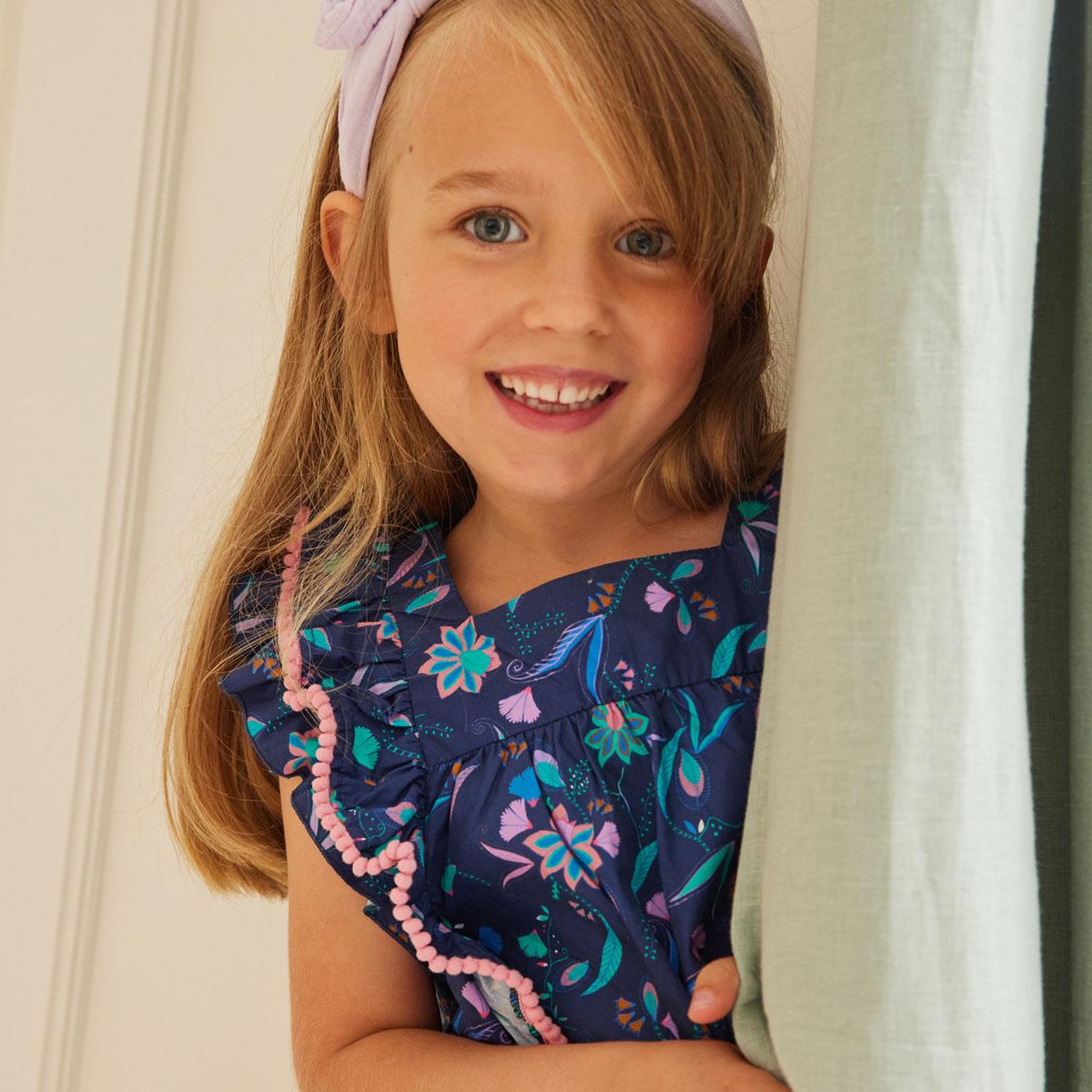 Voir la diapositive 3 : Petit Béguin Blouse fille Mumbai