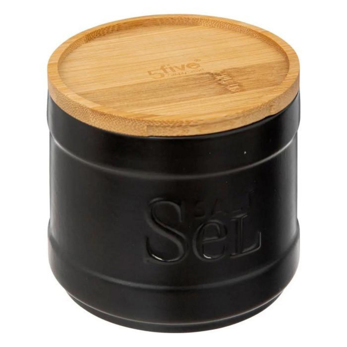 FIVE Boîte à Sel  Natureo  10cm Noir