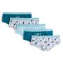 Voir la diapositive 1 : IN EXTENSO Lot de 5 shortys fille