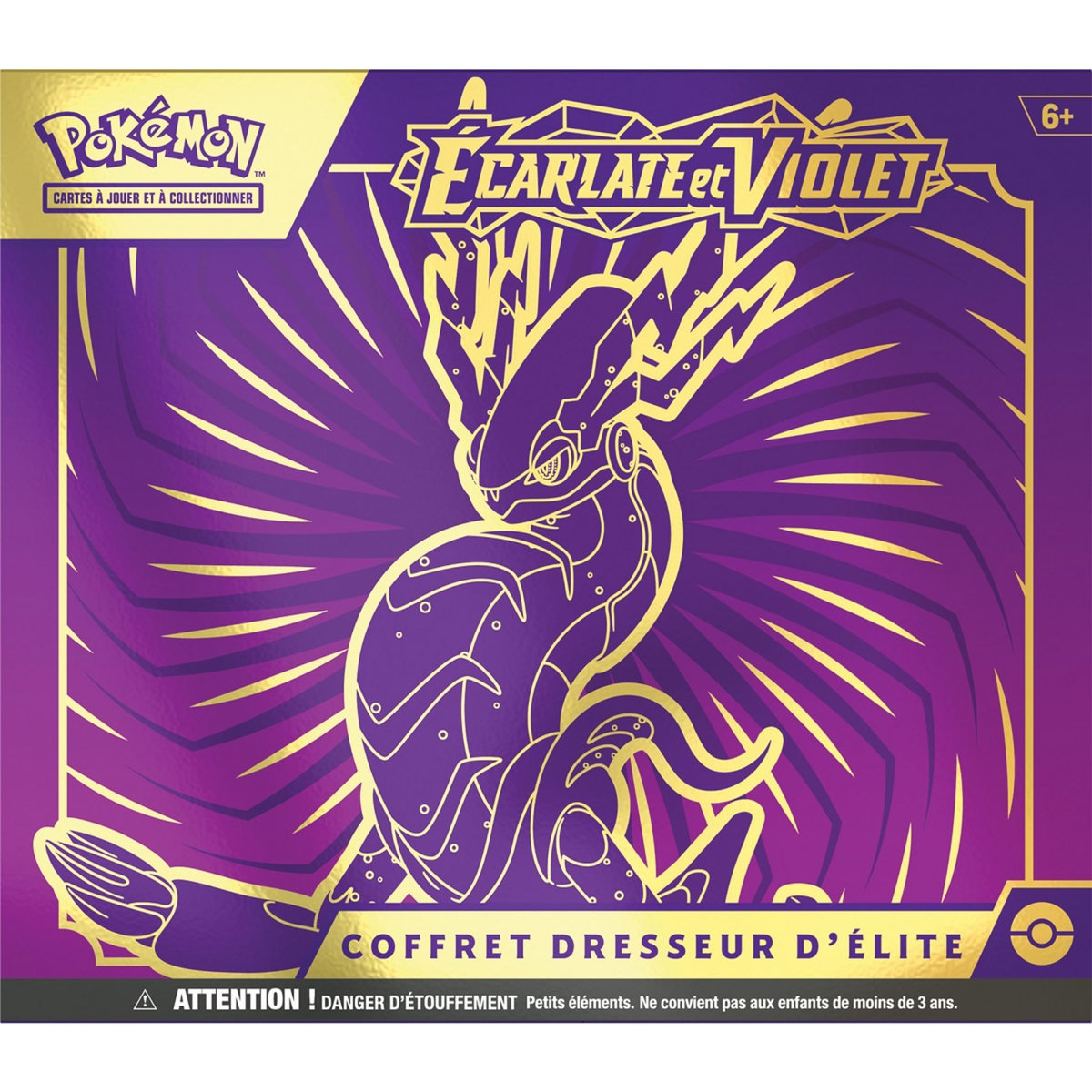 POKEMON Coffret Cartes Pokémon Dresseur d'élite Écarlate et Violet