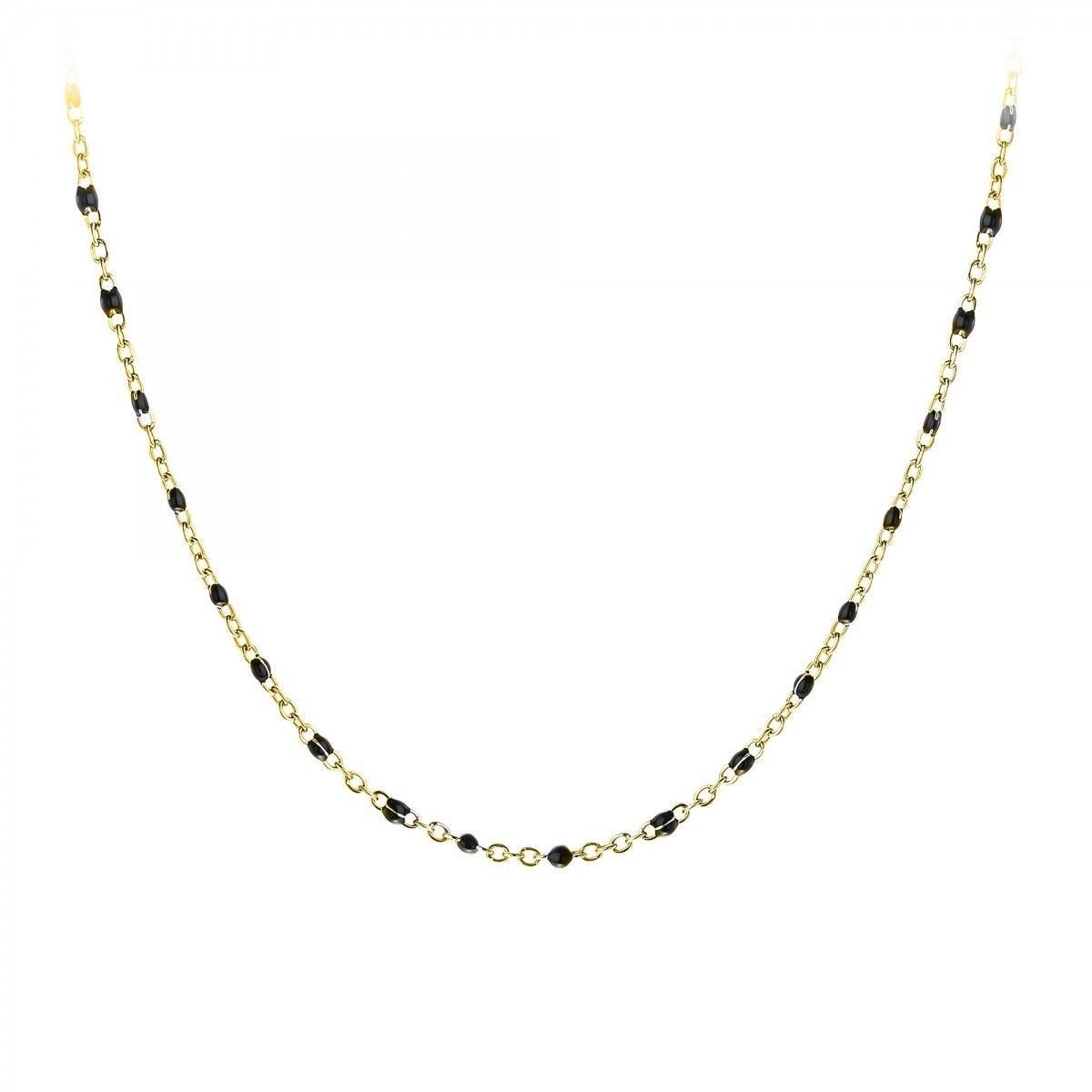 SC BOHEME Collier perles noires par SC Bohème