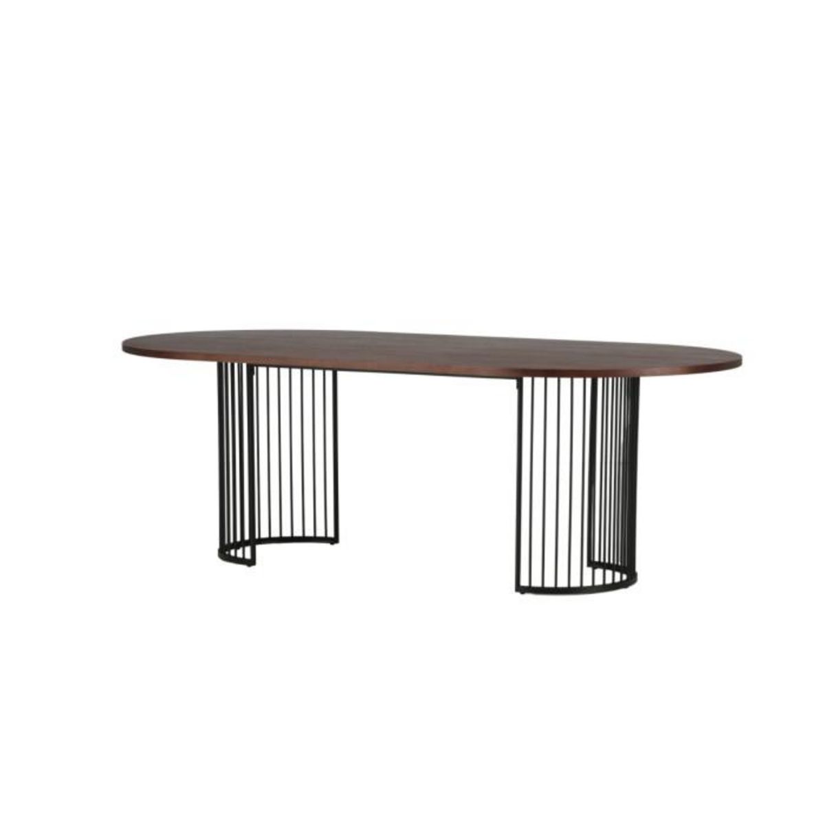 Paris Prix Table à Manger Ovale  Hamneskär  220cm Noyer