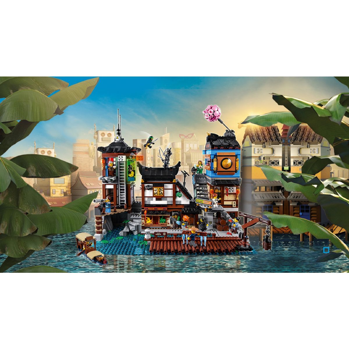 LEGO Ninjago 70657 - Les quais de la ville Ninjago 