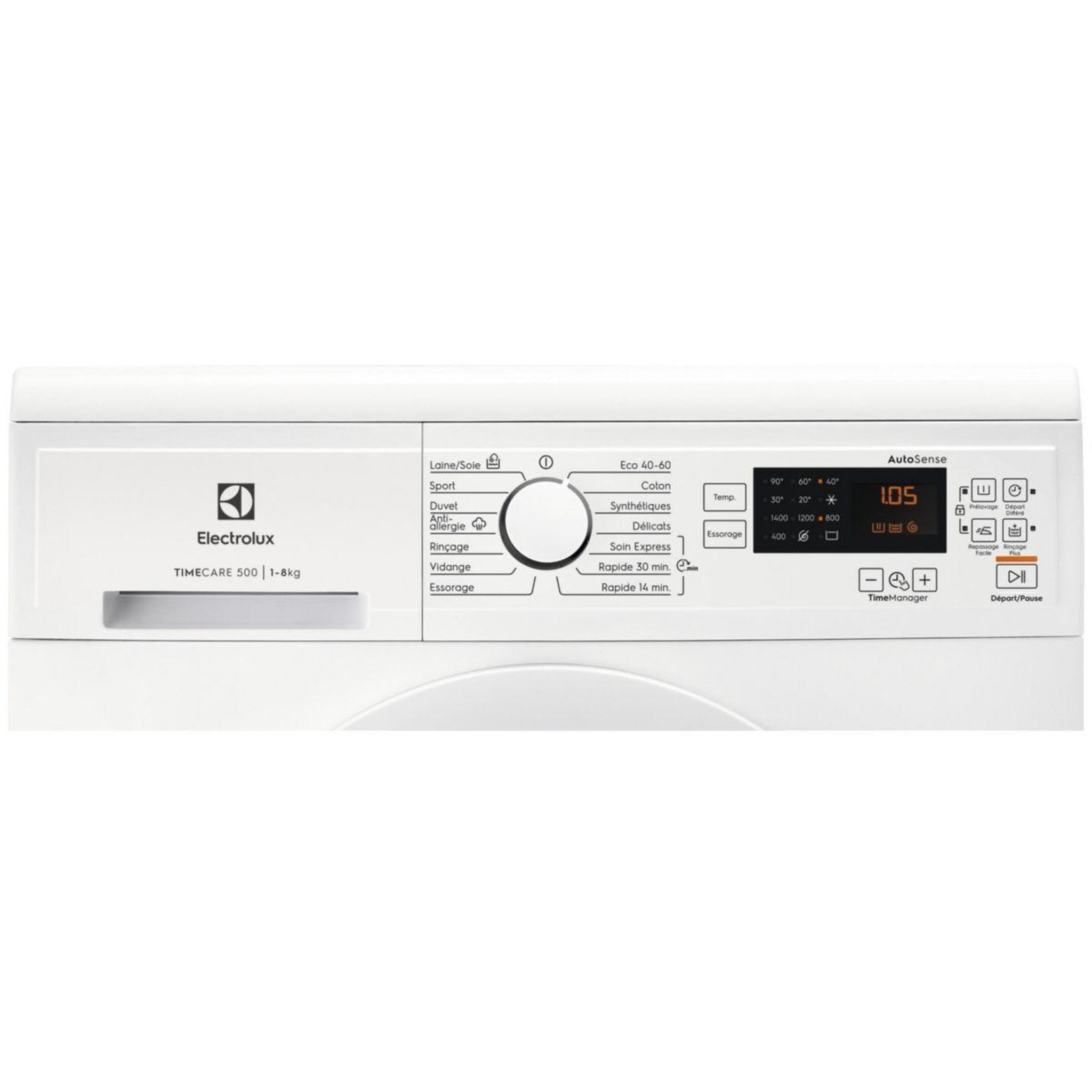 Voir la diapositive 2 : ELECTROLUX Lave linge hublot ew2f6812aa